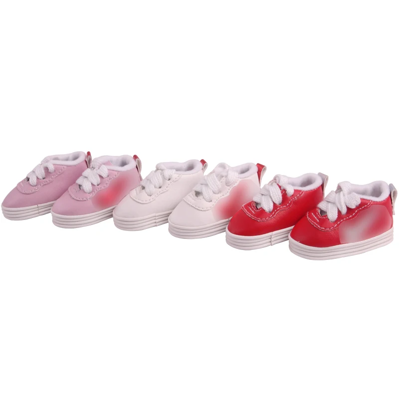 14.5 inch Girls doll shoes Fashion sports shoes PU American new born gym shoe Star doll Sneakers Baby toys fit milo doll x50
14.5 inch Girls doll shoes Fashion sports shoes PU American new born gym shoe Star doll Sneakers Baby toys fit milo doll x50