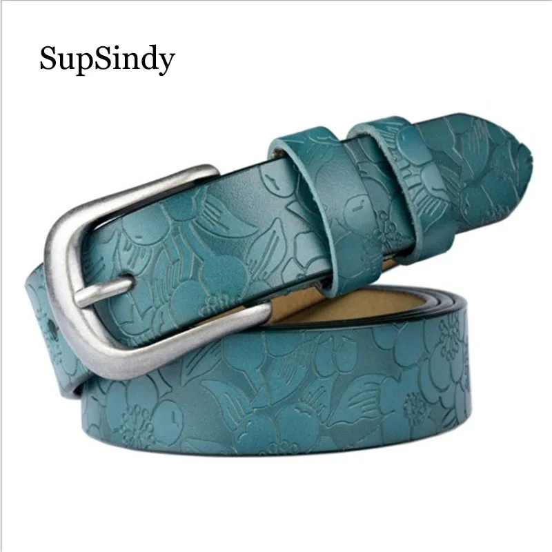 SupSindy Leather Belts Women Punk Pin Buckle Female Waistband luxury Black Genuine Leather Women's Belt with jeans high quality
SupSindy Leather Belts Women Punk Pin Buckle Female Waistband luxury Black Genuine Leather Women's Belt with jeans high quality