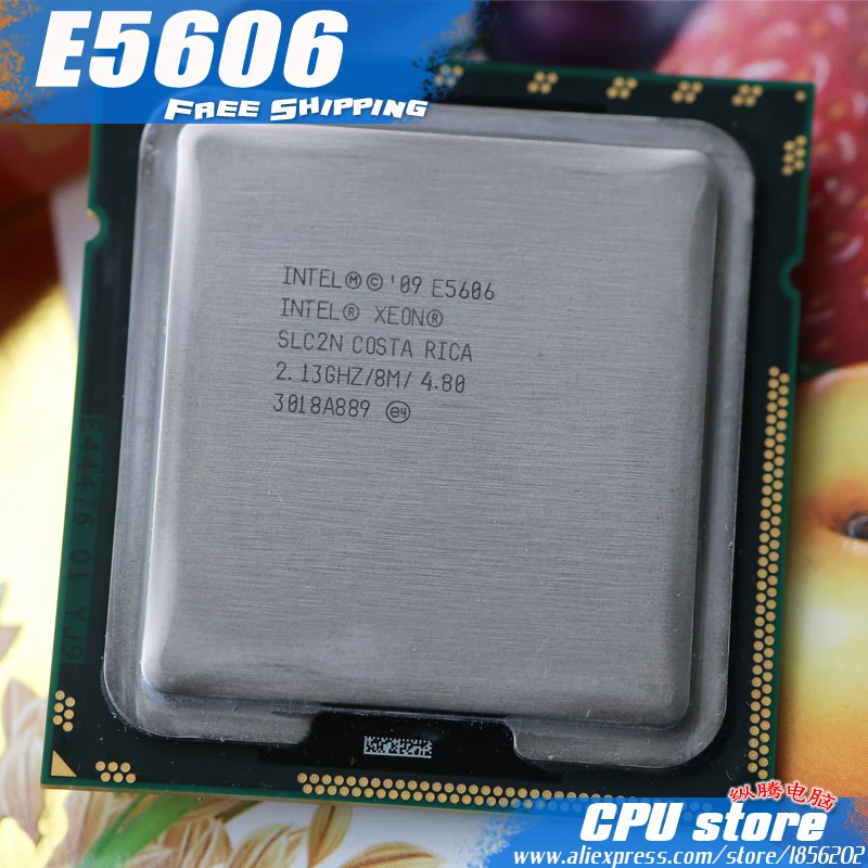 Intel Ксеон E5606 Процессор процессор/2 13 ГГц/LGA1366/8 Мб L3 Кэш/Quad Core/сервер процессор