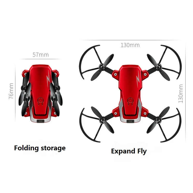 TXD-G1 Foldable Mini RC Drone Altitude Hold Helicopter WiFi FPV One Key Return Take off 360-degree Quadcopter
TXD-G1 Foldable Mini RC Drone Altitude Hold Helicopter WiFi FPV One Key Return Take off 360-degree Quadcopter