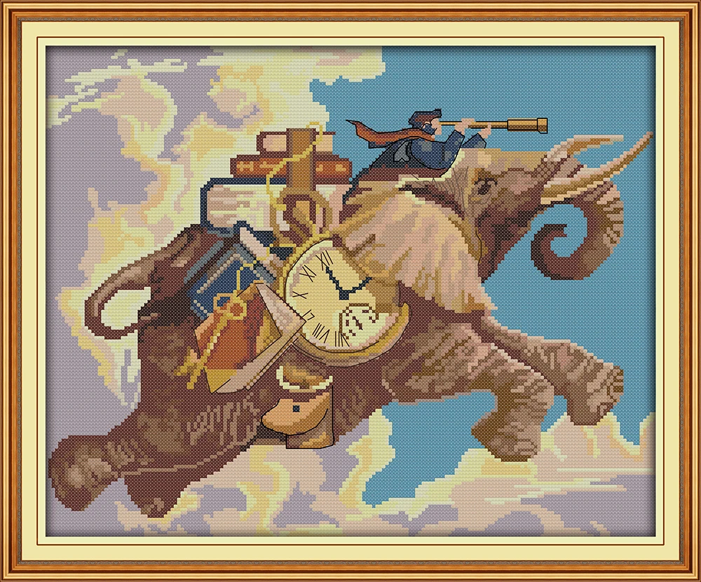 People and elephants Printing pattern Cross Stitch Kits Funny Gifts Cross-stitch set Embroidery Needlework DMC Counted DIY Decor
People and elephants Printing pattern Cross Stitch Kits Funny Gifts Cross-stitch set Embroidery Needlework DMC Counted DIY Decor