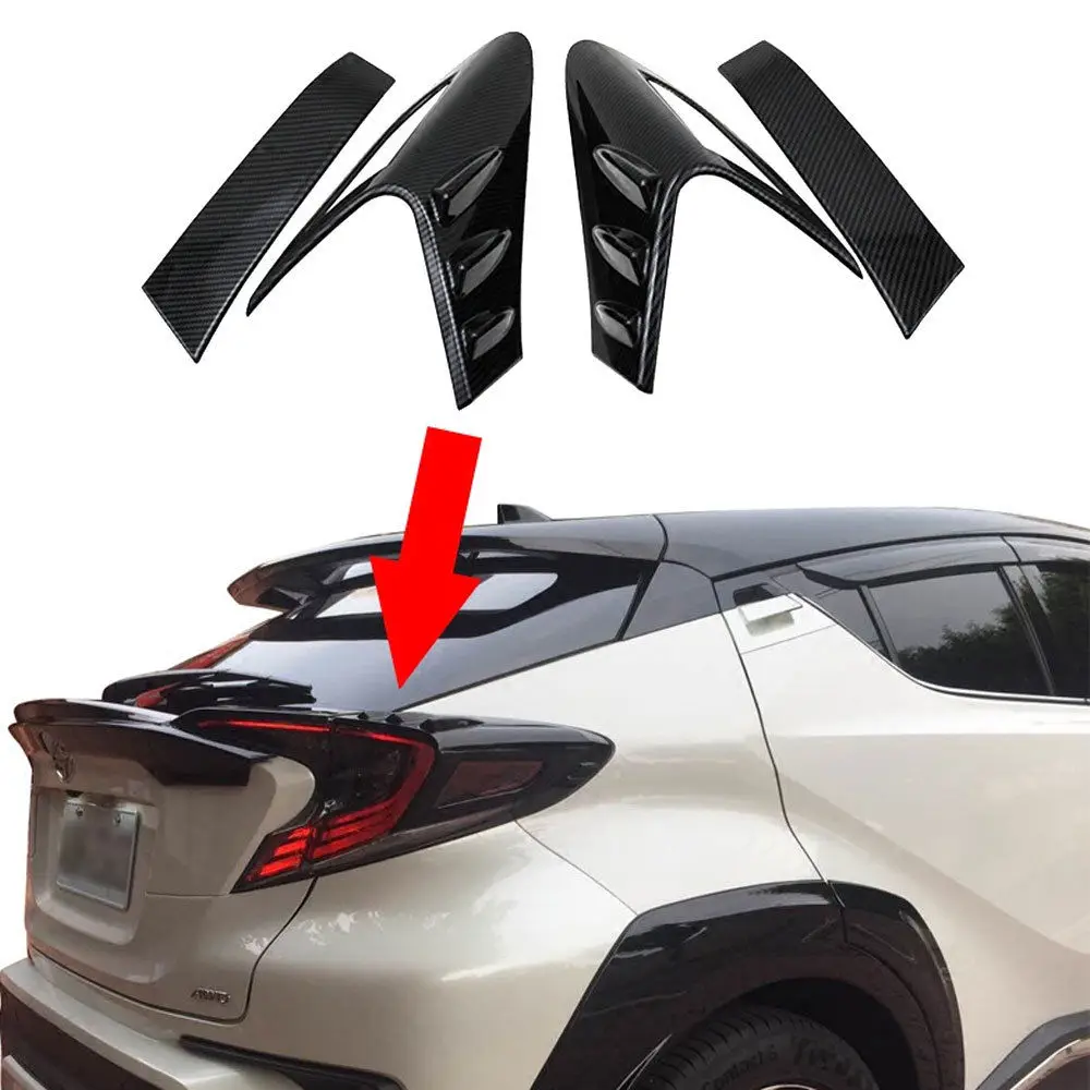 For Toyota C-HR CHR 2017 2018 Car Rear Back Lamp Tail light Cover Trim Carbon Fiber Style Frame Decor Overlays Auto Accessories
For Toyota C-HR CHR 2017 2018 Car Rear Back Lamp Tail light Cover Trim Carbon Fiber Style Frame Decor Overlays Auto Accessories