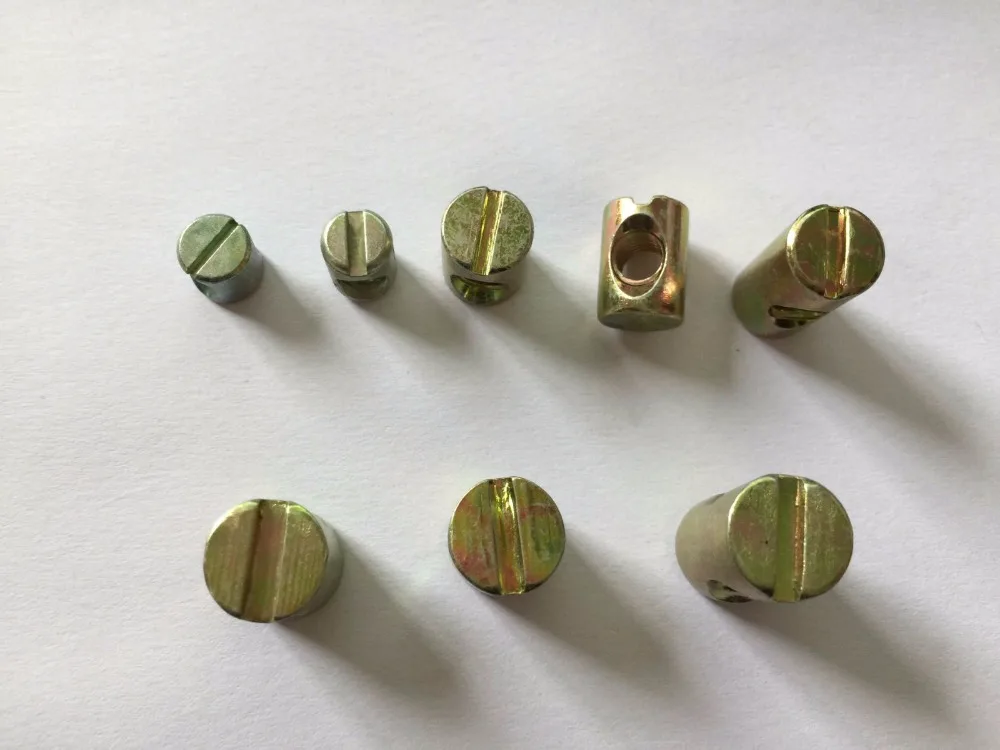 100pcs M4x8Lx8D M5x10Lx8D Bed Bolt Nut Barrel Nut Cross Dowel Beds Cots Furniture Nut
100pcs M4x8Lx8D M5x10Lx8D Bed Bolt Nut Barrel Nut Cross Dowel Beds Cots Furniture Nut