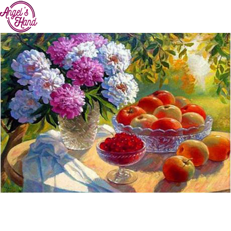 Flower Diamond Painting Cross Stitch Needle Craft Wall Decor DIY 5D Fruits Diamond Embroidery Patterns Rhinestone F1672
Flower Diamond Painting Cross Stitch Needle Craft Wall Decor DIY 5D Fruits Diamond Embroidery Patterns Rhinestone F1672
