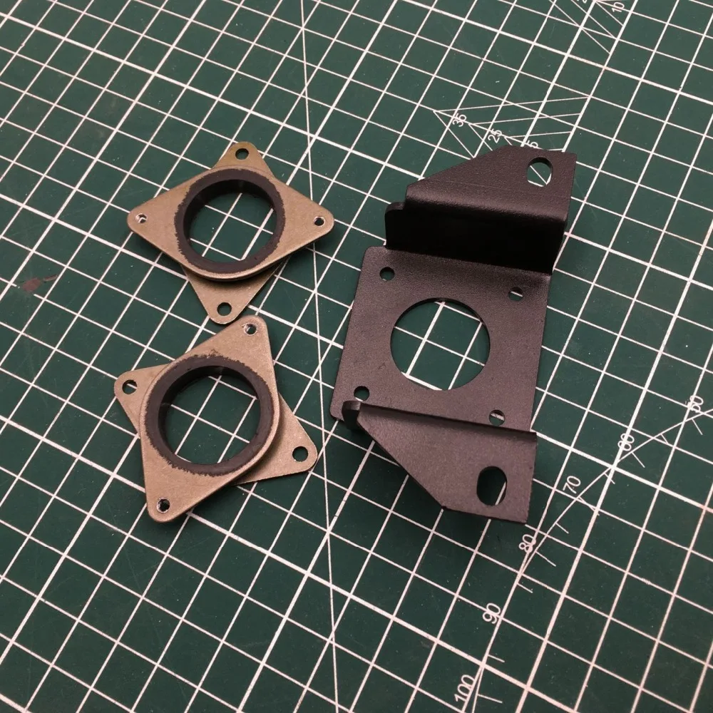 1 шт. обновления CR 10/Ender 3 3D принтер металлический двойной X шаговый гаситель