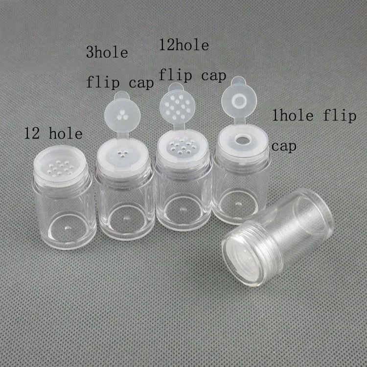 100/500pcs 10ML Clear Plastic Nail Art Decorations Refillable Bottles Empty Loose Powder Packaging Eye Shadow Glitter Container
100/500pcs 10ML Clear Plastic Nail Art Decorations Refillable Bottles Empty Loose Powder Packaging Eye Shadow Glitter Container