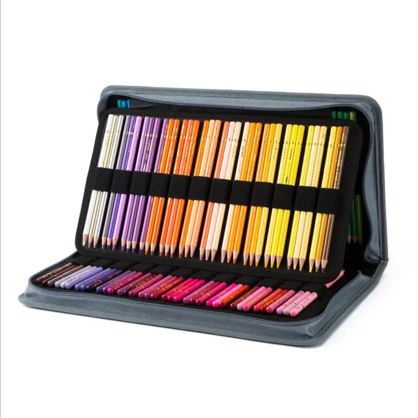 168/216 Holes Pencil Case Proffesional Canvas Storage Pouch Folded Drawing Brush Pen Holder Bags Zipper Pocket Bag Art Supplies
168/216 Holes Pencil Case Proffesional Canvas Storage Pouch Folded Drawing Brush Pen Holder Bags Zipper Pocket Bag Art Supplies