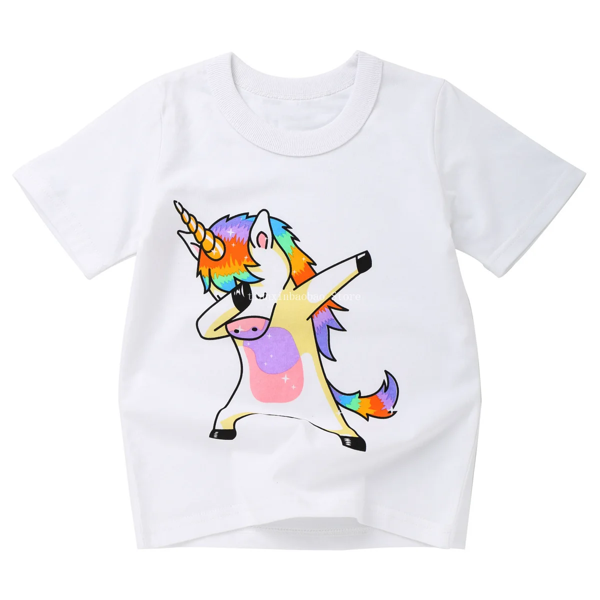 new Unicorn children's T-shirt Baby Boys and girls Cotton T-shirt with round collar 3-8T
new Unicorn children's T-shirt Baby Boys and girls Cotton T-shirt with round collar 3-8T