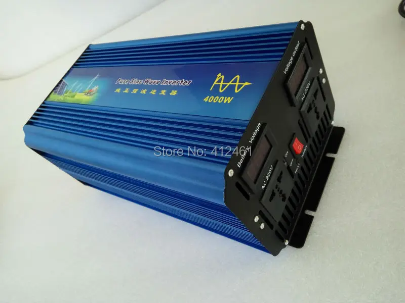 Off Grid 4000W Pure Sine Wave Power Inverter DC 24V TO AC 110V 60HZ dual digital display
Off Grid 4000W Pure Sine Wave Power Inverter DC 24V TO AC 110V 60HZ dual digital display