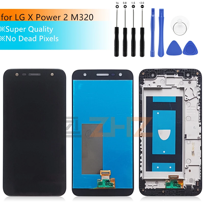 Super quality lcd For LG X POWER 2 M320 LCD Display Touch Screen Digitizer Assembly 2017 m320g With Frame Repair Parts
Super quality lcd For LG X POWER 2 M320 LCD Display Touch Screen Digitizer Assembly 2017 m320g With Frame Repair Parts