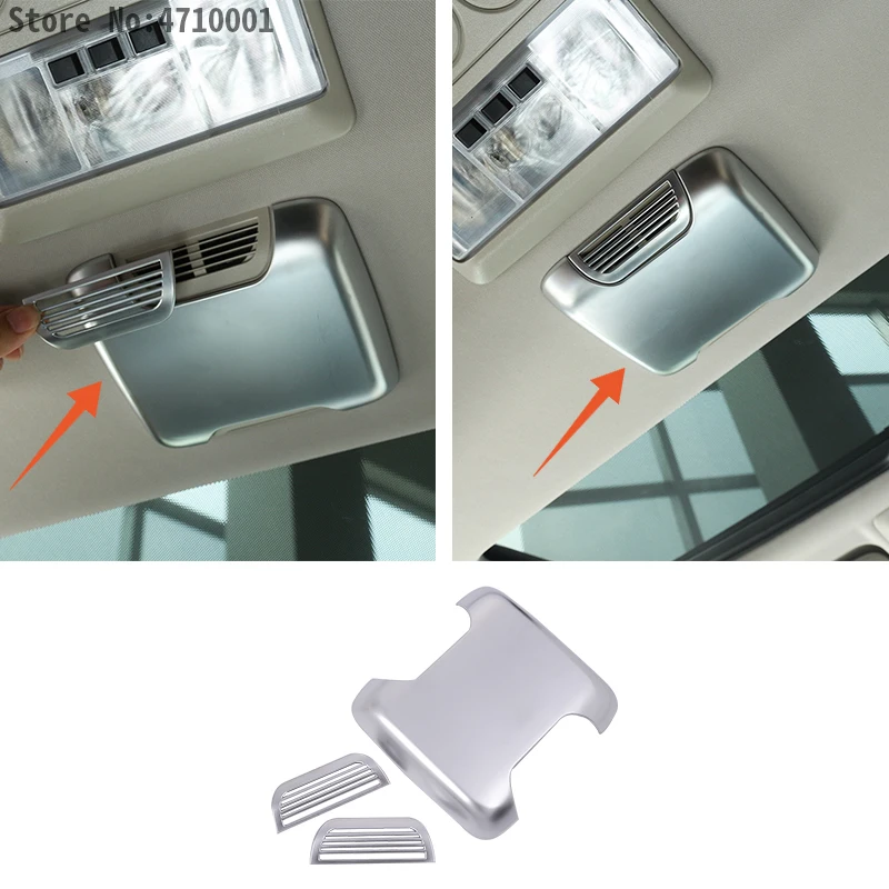 ABS Chrome Interior Car Roof Air Conditioning Vent Outlet Frame Cover Trim For Land Rover Discovery 4 LR4 2009-2016 Car-Styling
ABS Chrome Interior Car Roof Air Conditioning Vent Outlet Frame Cover Trim For Land Rover Discovery 4 LR4 2009-2016 Car-Styling