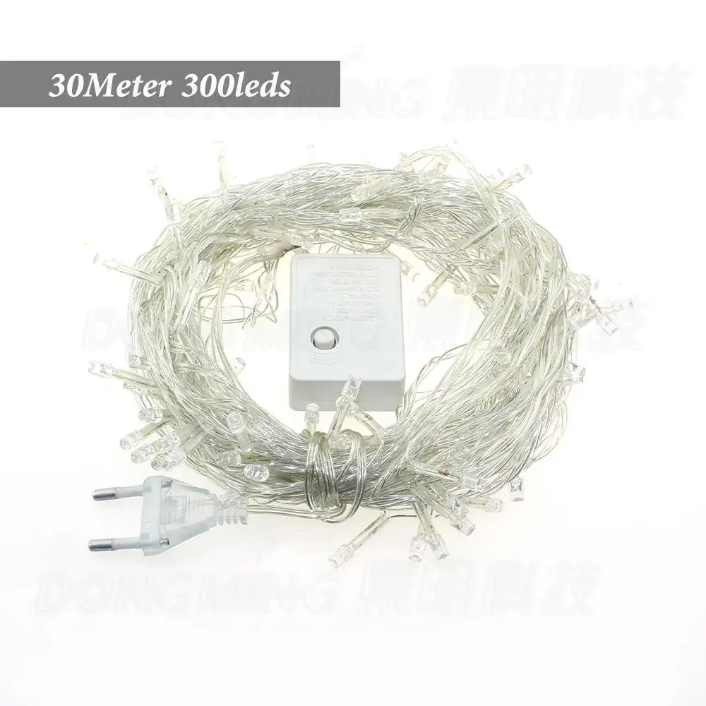 Super bright 30M 300 LED String Lights Wedding Lights LED Christmas Lights 220 8 color Displays Party Decoration Light
Super bright 30M 300 LED String Lights Wedding Lights LED Christmas Lights 220 8 color Displays Party Decoration Light