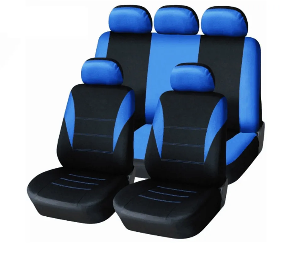 9pcs Car Seat Cover Set High quality Seat Cloth Covers Blue Fit Most Car Interior Accessories
9pcs Car Seat Cover Set High quality Seat Cloth Covers Blue Fit Most Car Interior Accessories