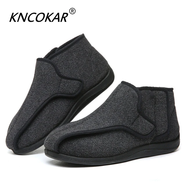 KNCOKAR Widen The New Wool Shoes Fat Swelling Deformation Of Hallux Valgus Foot Wide Elderly Diabetes Shoes Large size 41-48
KNCOKAR Widen The New Wool Shoes Fat Swelling Deformation Of Hallux Valgus Foot Wide Elderly Diabetes Shoes Large size 41-48