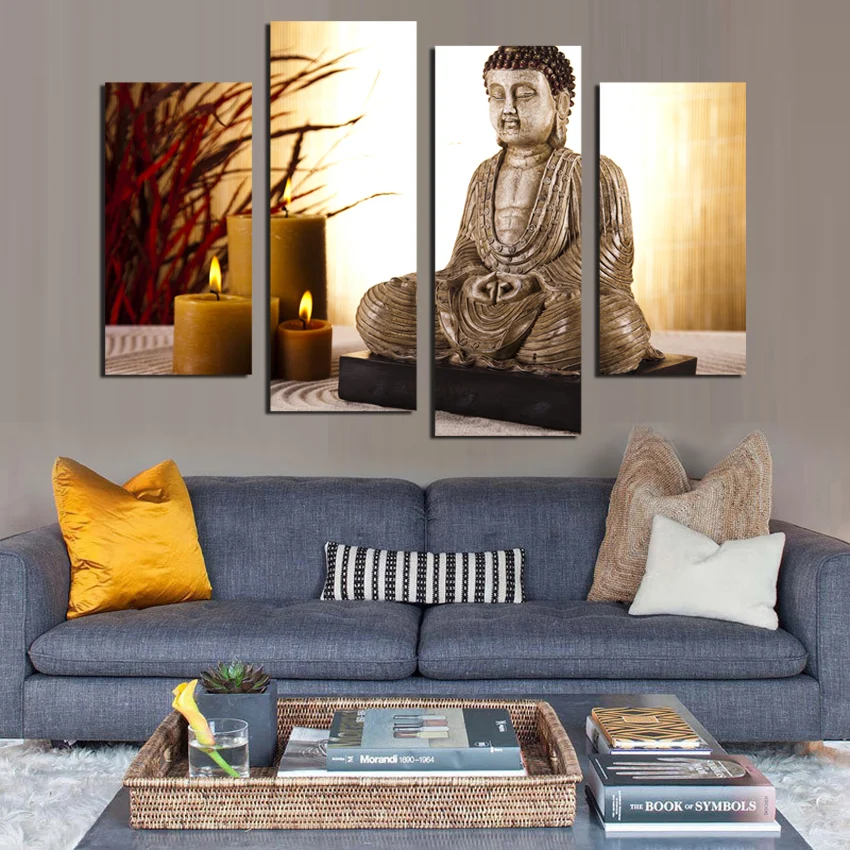 Large Buddha Art Modern Canvas Painting Praying Buddha With Candle Wall Pictures Decoration Buddha Religion Haning On Wall Decor
Large Buddha Art Modern Canvas Painting Praying Buddha With Candle Wall Pictures Decoration Buddha Religion Haning On Wall Decor