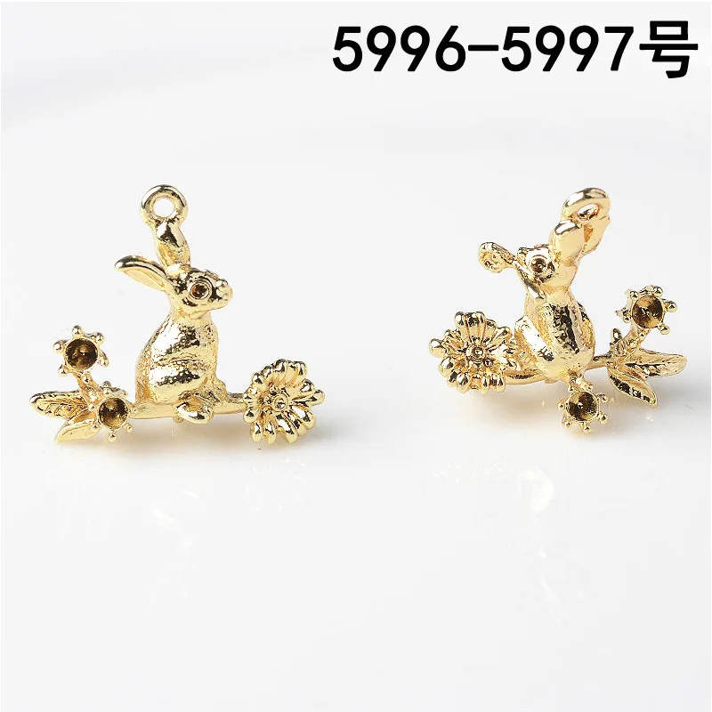 50pcs 19*22mm Gold Color Alloy Material Rabbit on Branch Charm Rabbit pendant For Earring DIY Wedding Handmade Jewelry Making
50pcs 19*22mm Gold Color Alloy Material Rabbit on Branch Charm Rabbit pendant For Earring DIY Wedding Handmade Jewelry Making