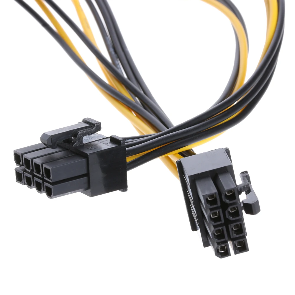 Видеокарта Pci e ATX двойной кабель преобразователь питания Molex с 4 pin на 8 Pin PCI