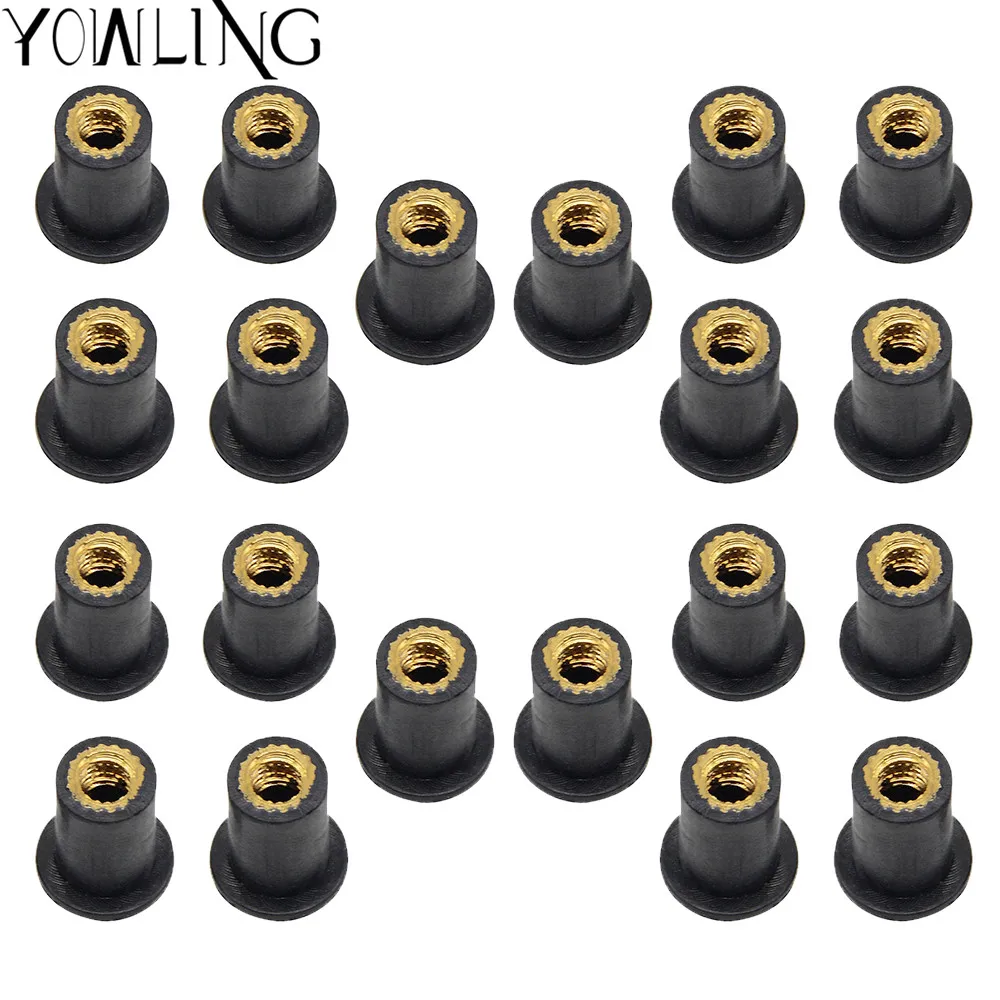 M5 Motorcycle Accessories Windscreen Well nut Rubber Well Nuts Screw Bolt for HONDA ST1300/ST1300A VFR800 CBR125R CB190 XADV 750
M5 Motorcycle Accessories Windscreen Well nut Rubber Well Nuts Screw Bolt for HONDA ST1300/ST1300A VFR800 CBR125R CB190 XADV 750