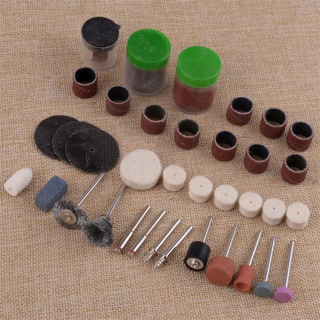 

LETAOSK 105pcs/Set Mini Electric Drill Grinder Rotary Tool Grinding Engraving Polishing Kit Cutting Carving Accessories