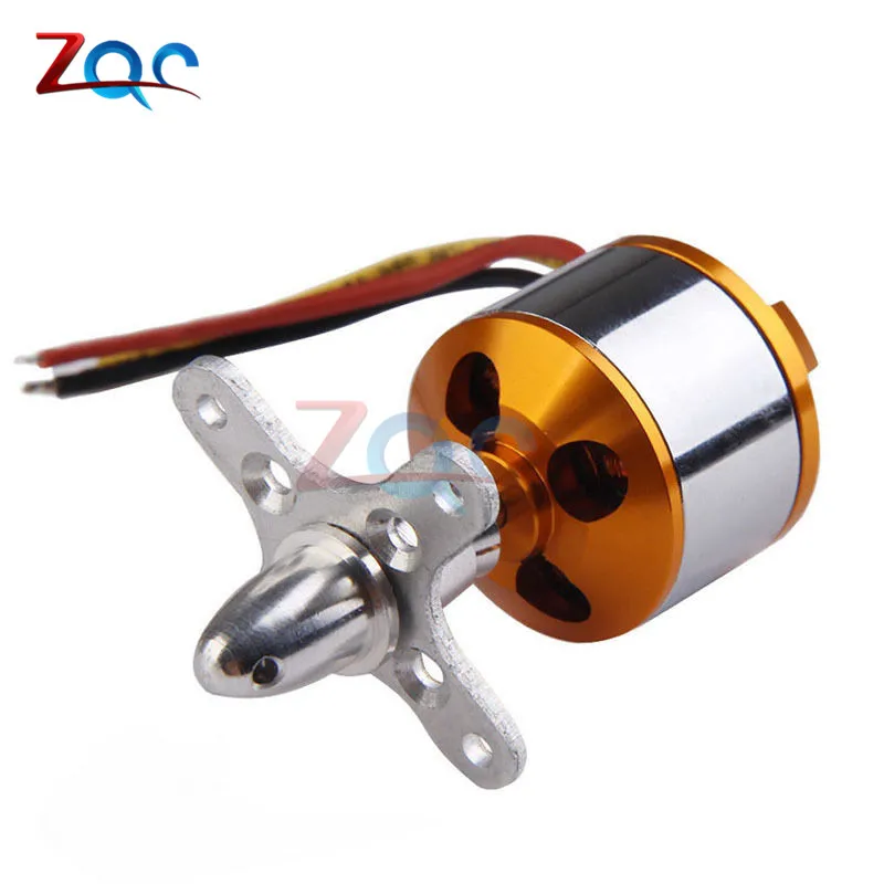 Бесщеточный двигатель A2212 930KV 1000KV 1400KV 2200KV 2700KV для РУ самолета мультикоптера