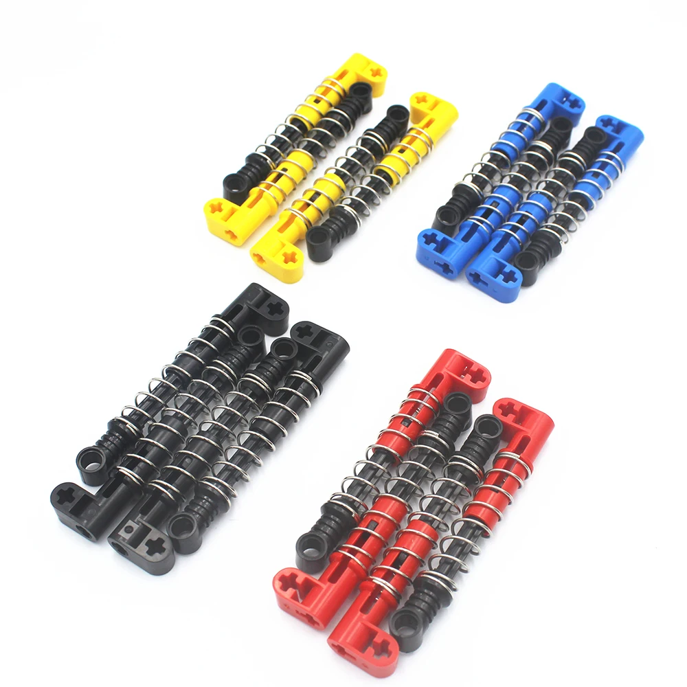 Self-Locking Bricks MOC Building Blocks Technical parts Shock Absorber 9.5L (Hard Spring) 4pcs compatible with Lego 18405
Self-Locking Bricks MOC Building Blocks Technical parts Shock Absorber 9.5L (Hard Spring) 4pcs compatible with Lego 18405