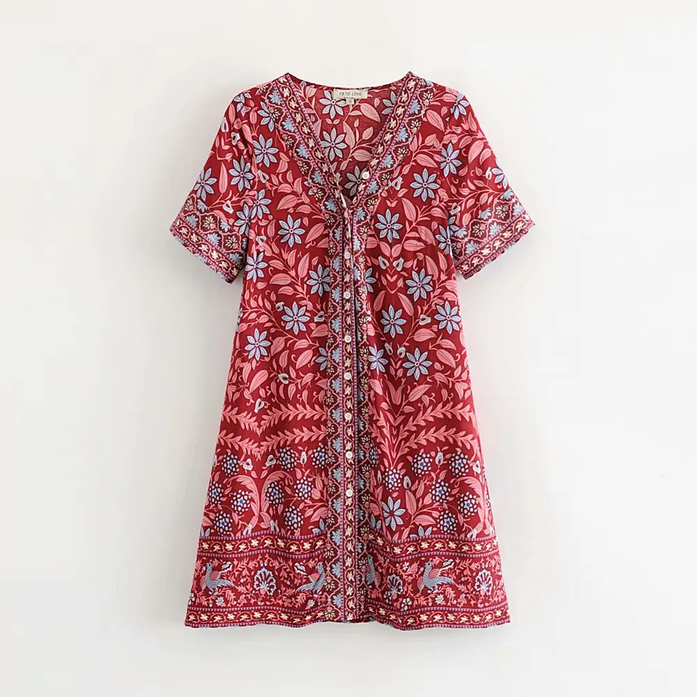 Summer Dress 2019 New Geometric Print Short Dress Women Dress Robe Femme Vestidos De Verano
Summer Dress 2019 New Geometric Print Short Dress Women Dress Robe Femme Vestidos De Verano