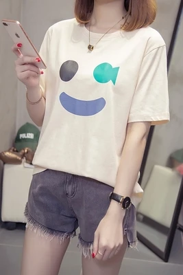 CHUNLI Large size XL 2XL 3XL 4XL 2019 Women's Spring-Summer Loose Short Sleeve T-Shirt
CHUNLI Large size XL 2XL 3XL 4XL 2019 Women's Spring-Summer Loose Short Sleeve T-Shirt