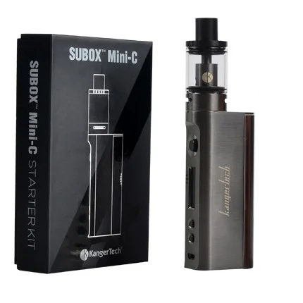 Original Kanger Subox Mini C 50W Mod Protank 5 Atomizer 0.5ohm SSOCC Electronic Cigarettes Vaporizer Starter Kit Kangertech
Original Kanger Subox Mini C 50W Mod Protank 5 Atomizer 0.5ohm SSOCC Electronic Cigarettes Vaporizer Starter Kit Kangertech