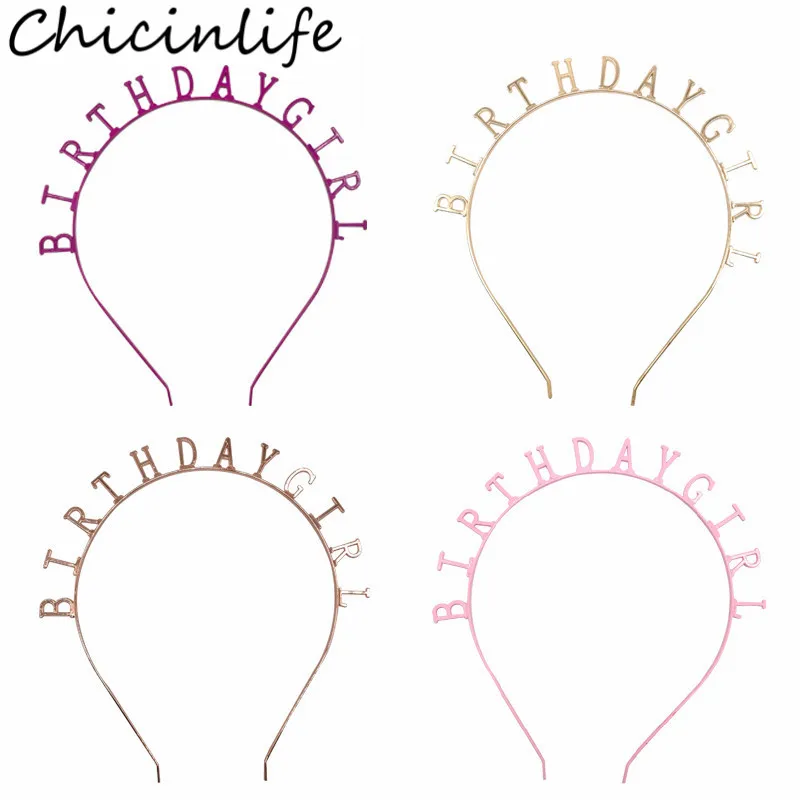 Chicinlife 1Pcs Birthday Girl Metal Headband Crown Birthday Party Decor Tiara Hairband Girl Birthday Hair Accessories Supplies
Chicinlife 1Pcs Birthday Girl Metal Headband Crown Birthday Party Decor Tiara Hairband Girl Birthday Hair Accessories Supplies