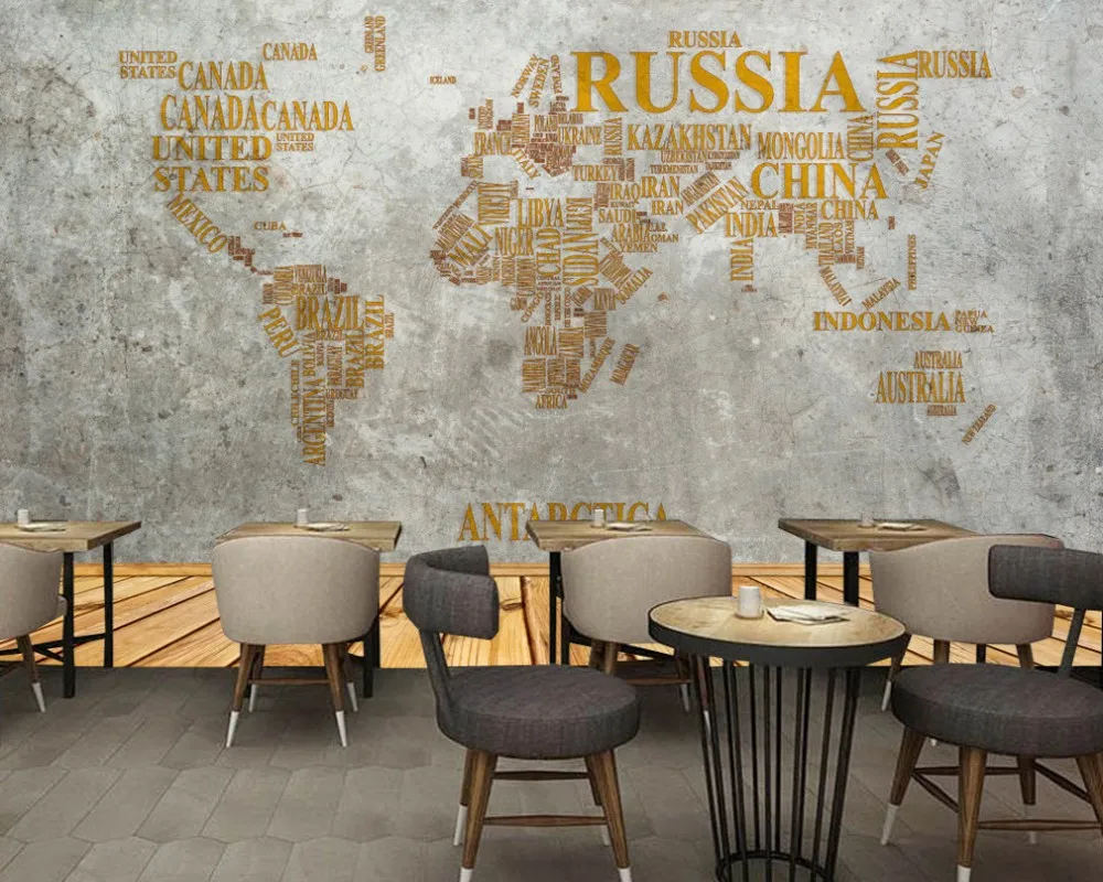 Free Shipping Hotel Restaurant Custom 3D Photo Wallpaper Retro Vintage English Alphabet World Map Wall Mural Wall Backgroud
Free Shipping Hotel Restaurant Custom 3D Photo Wallpaper Retro Vintage English Alphabet World Map Wall Mural Wall Backgroud