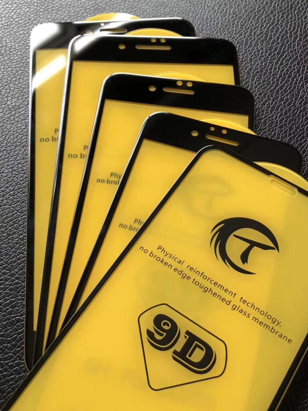 2 шт./9D полное покрытие Tempered Glass 9 H для iPhone X 8 7 6 S Plus Screen Protector 10X8 плюс Защитные пленки