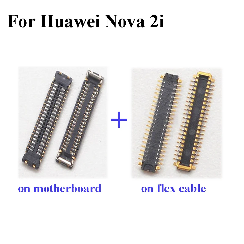 Коннектор FPC для Huawei Nova 2i 2 i nova2i шт. ЖК-экран на материнской плате/кабеле ДЛЯ |