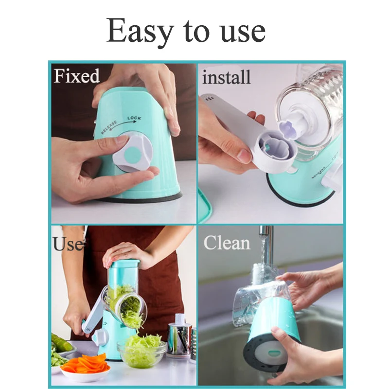 Vegetable Cutter Kitchen Gadgets Fruit Slicer Grater Shredder Manual Multifunctional Kitchen Accessories Potato Cheese
Vegetable Cutter Kitchen Gadgets Fruit Slicer Grater Shredder Manual Multifunctional Kitchen Accessories Potato Cheese