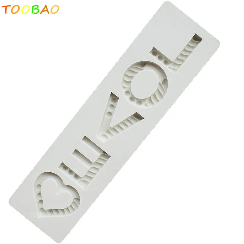 3D Silicone Cake Mold LOVE Letter DIY Fondant Cake Molds Silicone Mold Fondant Molds Cake Decorating Tools SQ17149
3D Silicone Cake Mold LOVE Letter DIY Fondant Cake Molds Silicone Mold Fondant Molds Cake Decorating Tools SQ17149