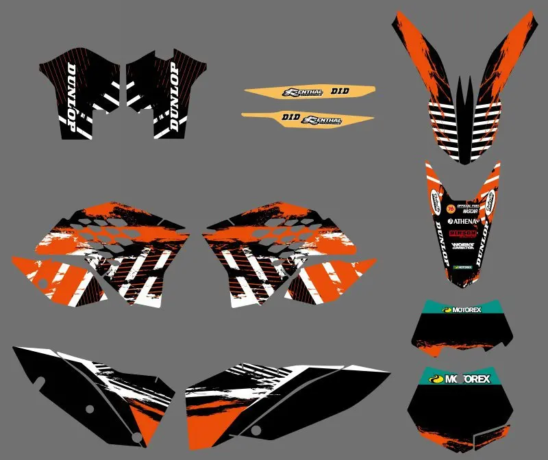 0283 NEW TEAM GRAPHICS WITH MATCHING BACKGROUNDS FIT FOR SX XC XC-W EXC Series 2008 2009 2010 2011
0283 NEW TEAM GRAPHICS WITH MATCHING BACKGROUNDS FIT FOR SX XC XC-W EXC Series 2008 2009 2010 2011