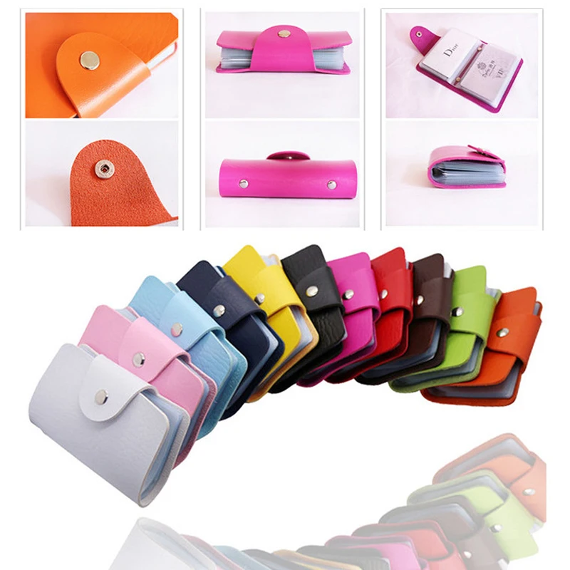 ENKNIGHT 24 Card Slots Women Men Wallet Leather Card Bag Purse Bag Storage Hasp Button License ID Hand Clutch Box 10 Colors
ENKNIGHT 24 Card Slots Women Men Wallet Leather Card Bag Purse Bag Storage Hasp Button License ID Hand Clutch Box 10 Colors