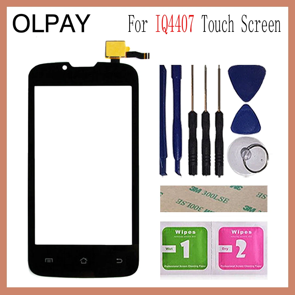 4 0 ''для Fly IQ4407 4407 сенсорный экран стекло дигитайзер панель объектив Сенсорное
