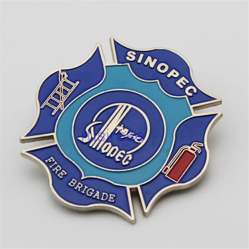 Customized high-grade metal badges, custom metal badges, soft enamel metal brooch, painted badges with metal butterfly caps
Customized high-grade metal badges, custom metal badges, soft enamel metal brooch, painted badges with metal butterfly caps