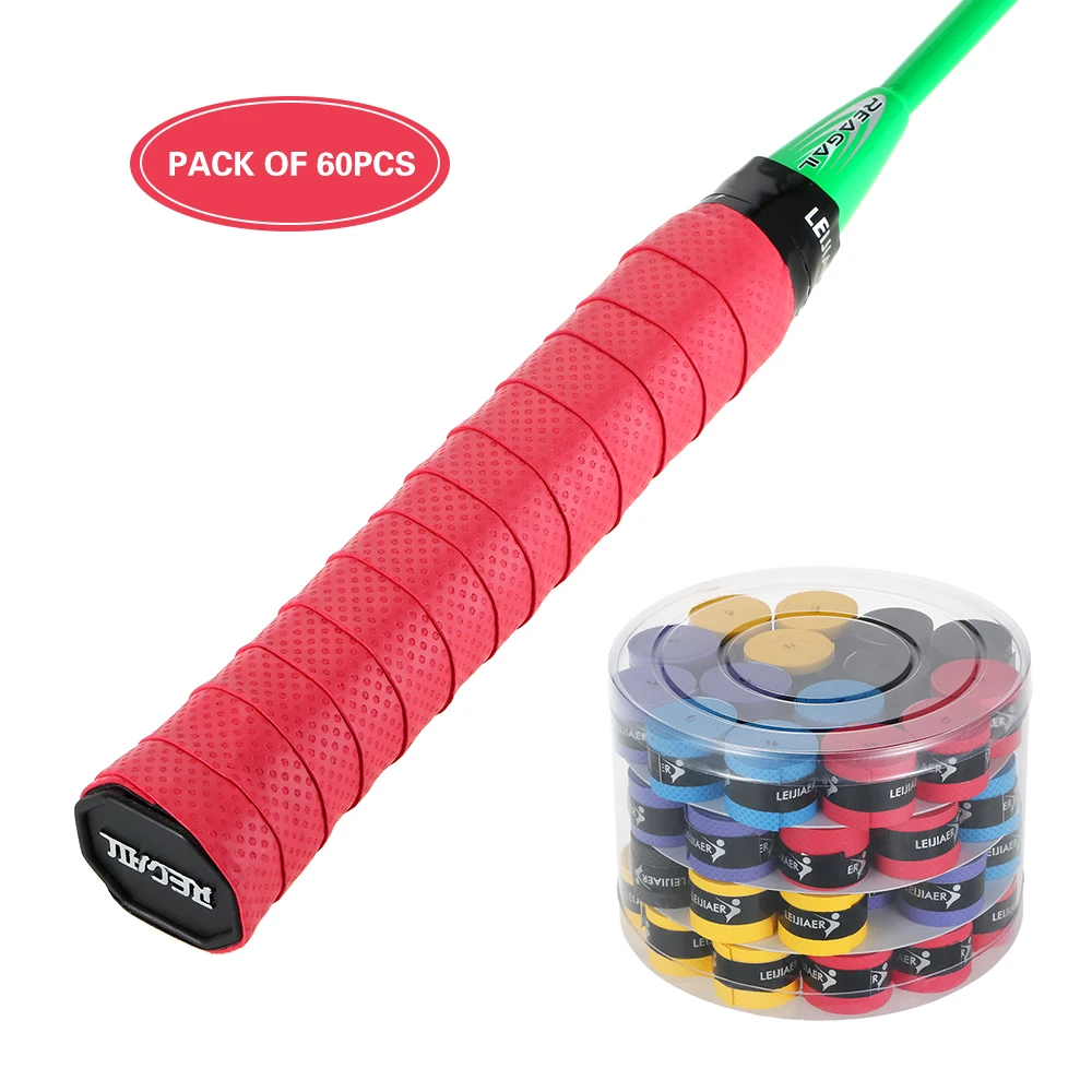 Anti-slip Badminton Racquet Over Grip Sport Fishing Rods Over Grip Sweat Band Tennis Racket Overgrips Anti-skid Sweat Tape Wraps
Anti-slip Badminton Racquet Over Grip Sport Fishing Rods Over Grip Sweat Band Tennis Racket Overgrips Anti-skid Sweat Tape Wraps