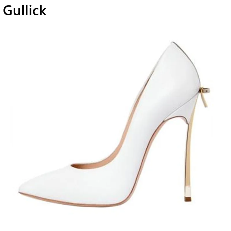 Сексуальные женские туфли-лодочки Gullick с острым носком и узлом-бабочкой, украшение на спине, высокий тонкий каблук 12 см, Женская Классическая обувь для ночного клуба
Сексуальные женские туфли-лодочки Gullick с острым носком и узлом-бабочкой, украшение на спине, высокий тонкий каблук 12 см, Женская Классическая обувь для ночного клуба