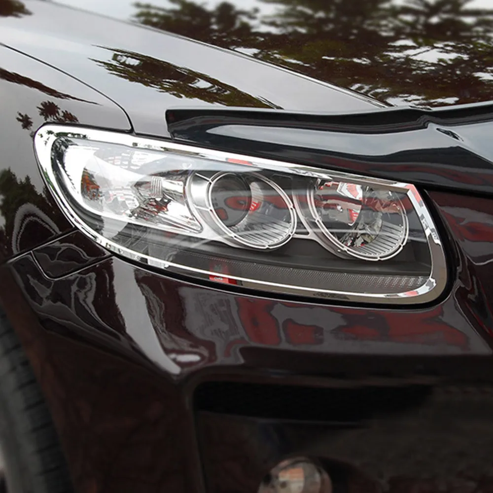 Фото AITWATT для Hyundai Santafe Santa Fe 2006 2012 высококачественные передние фары из АБС пластика с