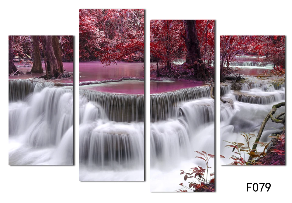 4 Piece Mangrove With Waterfall Modern Home Wall Decor Canvas Picture Art HD Print Painting Set of 4 Each Canvas Arts Unframed
4 Piece Mangrove With Waterfall Modern Home Wall Decor Canvas Picture Art HD Print Painting Set of 4 Each Canvas Arts Unframed