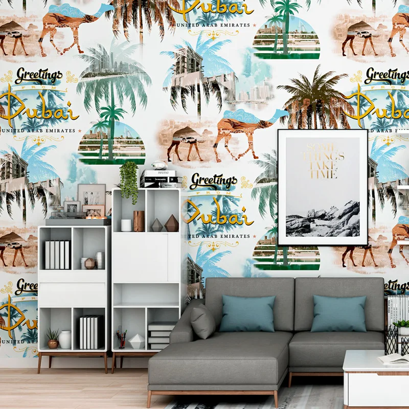 tropical rain-forest scenery wallpaper camel desert Southeast Asian style wallpaper Nordic bedroom TV background home wall deco
tropical rain-forest scenery wallpaper camel desert Southeast Asian style wallpaper Nordic bedroom TV background home wall deco