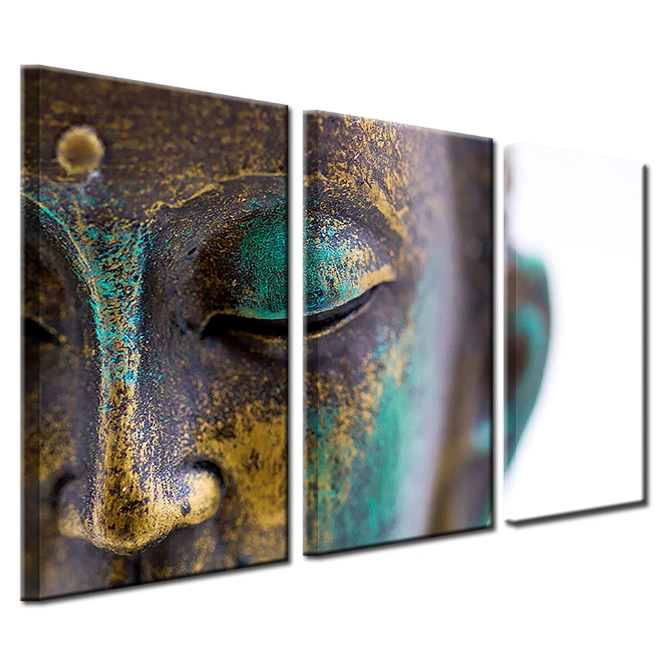 Canvas Paintings Wall Art Home Decor 3 Pieces Buddha Statue Face Pictures Home Decor HD Prints Poster For Living Room Framework
Canvas Paintings Wall Art Home Decor 3 Pieces Buddha Statue Face Pictures Home Decor HD Prints Poster For Living Room Framework
