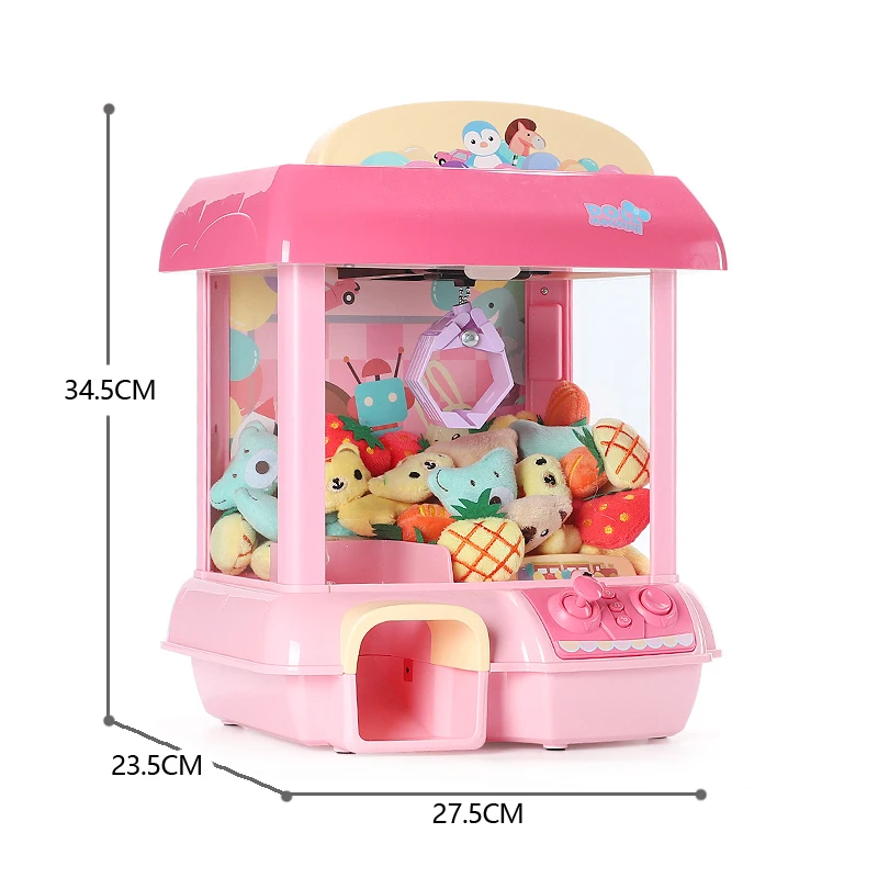DIY Doll Machine Rechargeable Electronic Catch House Cartoon Doll 12 Mini Music Doll Stuffed Mnimals Baby Kids Toys Lol Dolls
DIY Doll Machine Rechargeable Electronic Catch House Cartoon Doll 12 Mini Music Doll Stuffed Mnimals Baby Kids Toys Lol Dolls