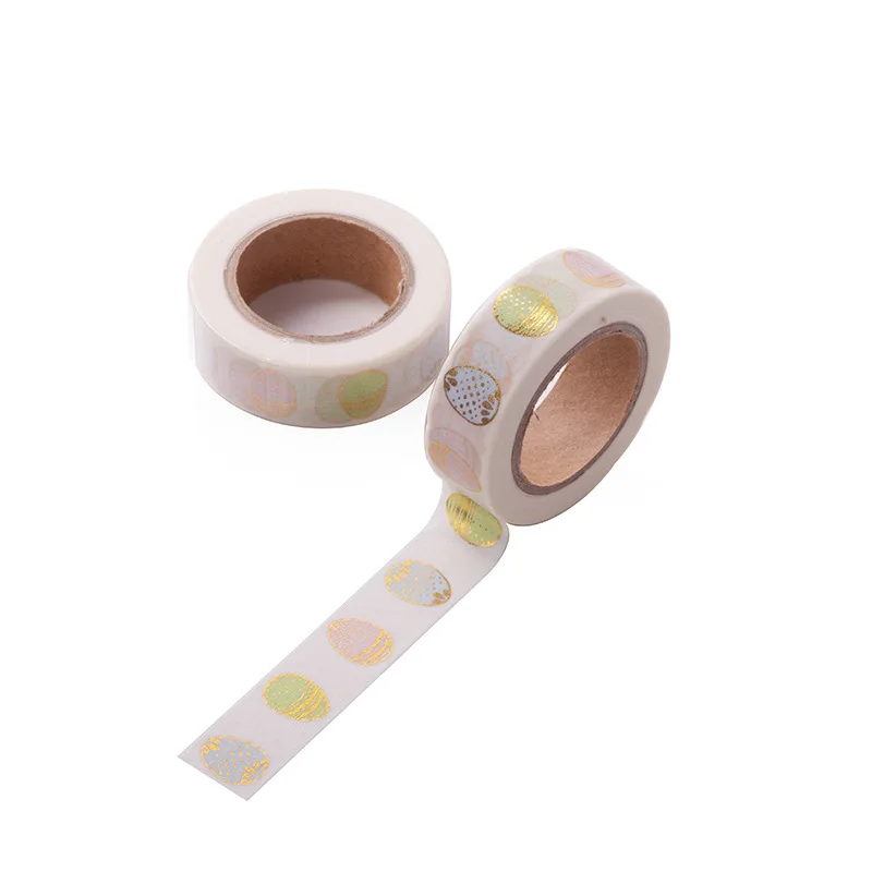 Gold Egg Tape Easter Gold Foil Washi Tape Japanese Paper Kawaii Scrapbooking Masking Tape Adhesiva Decorativa Tape
Gold Egg Tape Easter Gold Foil Washi Tape Japanese Paper Kawaii Scrapbooking Masking Tape Adhesiva Decorativa Tape