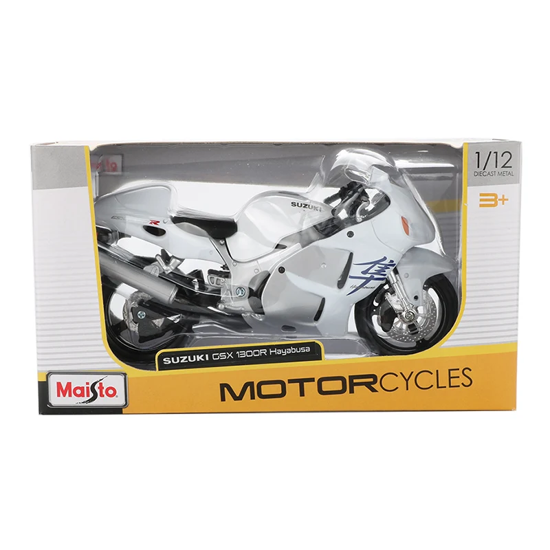 Maisto 1:12 Motorcycle Model Toy Alloy Motorbike Racing Car Models GSX 1300R Hayabusa Motor Bicycle Cars Toys For Children
Maisto 1:12 Motorcycle Model Toy Alloy Motorbike Racing Car Models GSX 1300R Hayabusa Motor Bicycle Cars Toys For Children