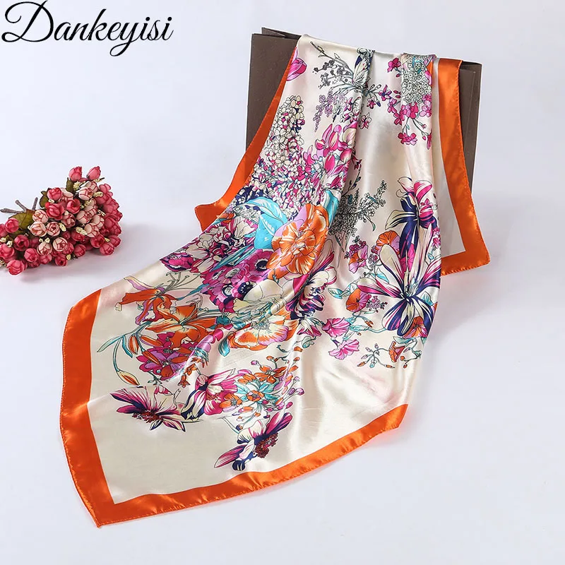 DANKEYISI 2018 New Spring Women Scarf Female Square Silk Scraf Shawl Ladies Scarves hijab Beach Pashmina Shawl Foulard Scarf
DANKEYISI 2018 New Spring Women Scarf Female Square Silk Scraf Shawl Ladies Scarves hijab Beach Pashmina Shawl Foulard Scarf
