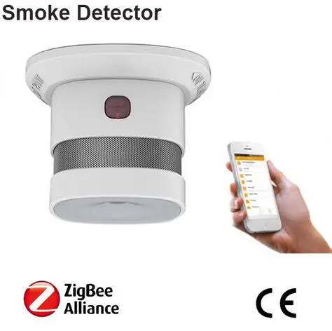 Хороший умный дом датчик дыма Zigbee Беспроводной Пожарной Сигнализации DXZ ZD01|smoke