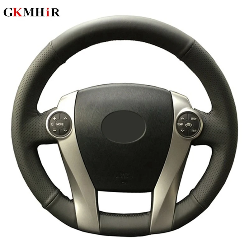 Artificial Leather Hand-Stitched Black Car Steering Wheel Cover for Toyota Prius 2009-2015 Aqua 2014 2015
Artificial Leather Hand-Stitched Black Car Steering Wheel Cover for Toyota Prius 2009-2015 Aqua 2014 2015